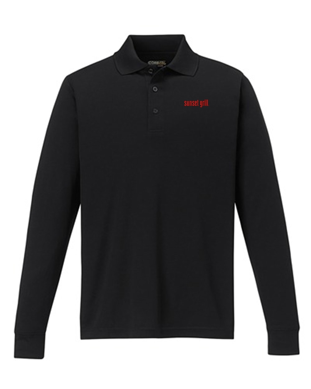 Your store. Manager/Server Long Sleeve Polo